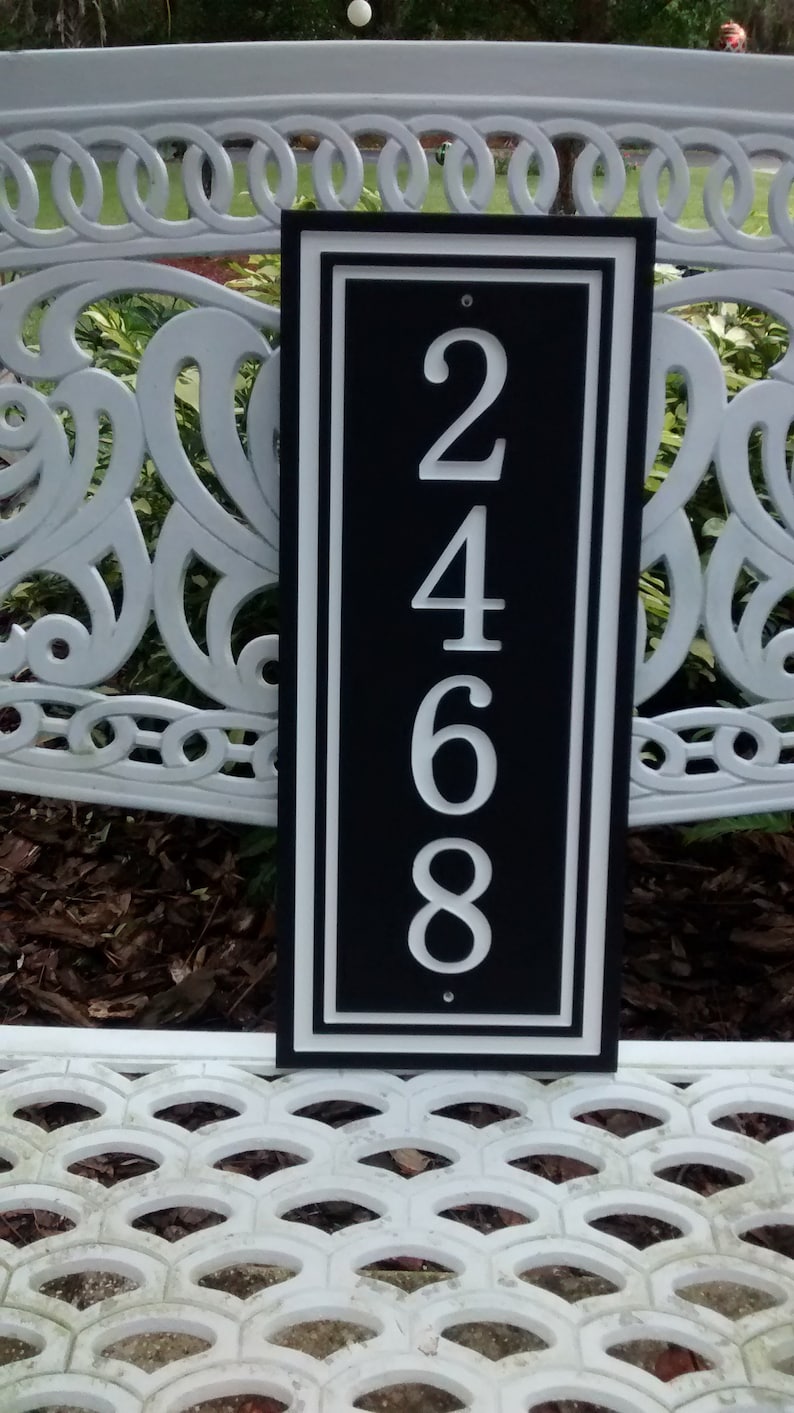 House Numbers, Address Numbers, Address Numbers Sign, House Number Sign ...