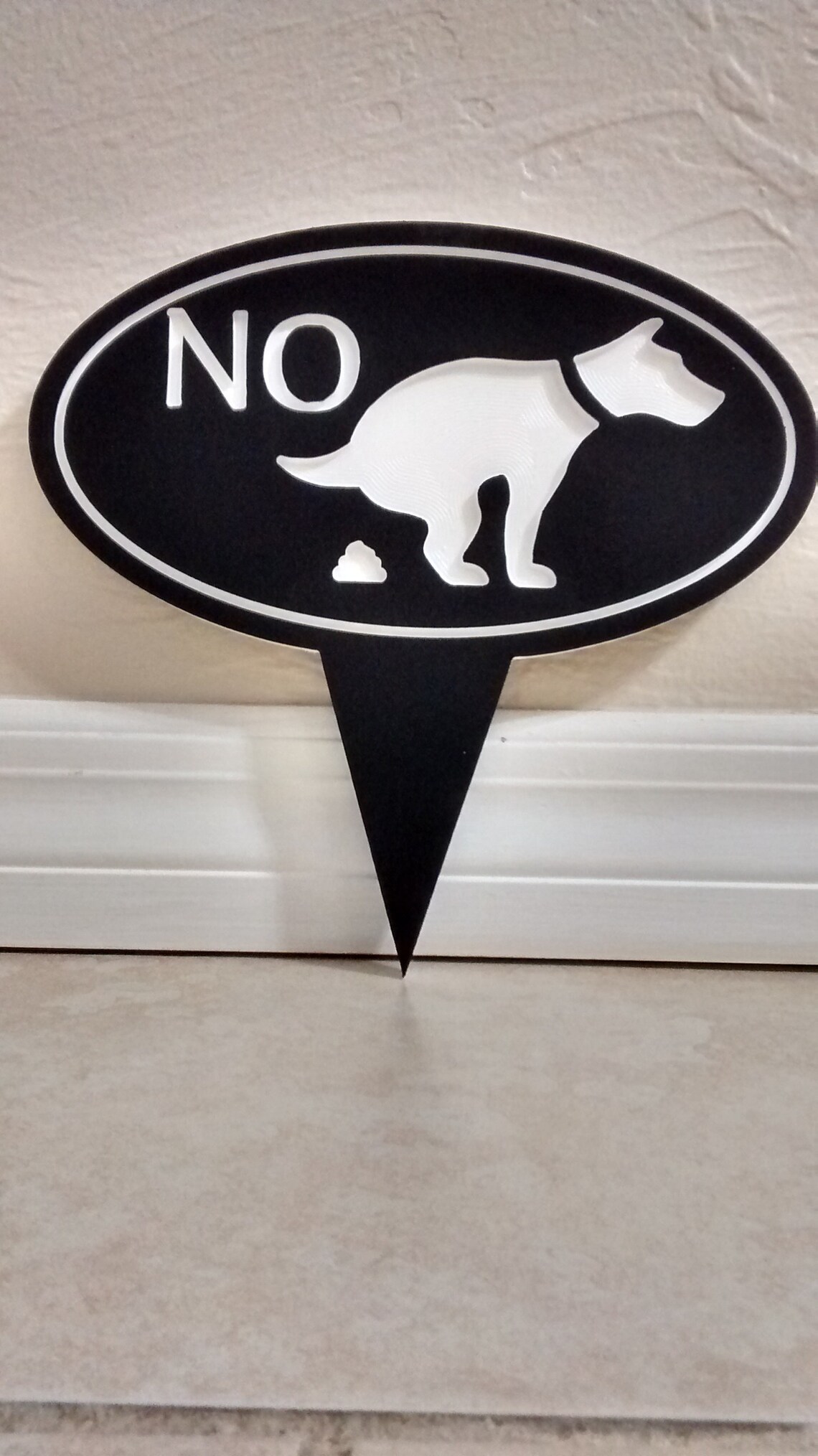 Sin letrero de perro de popó sin letrero de patio de caca | Etsy