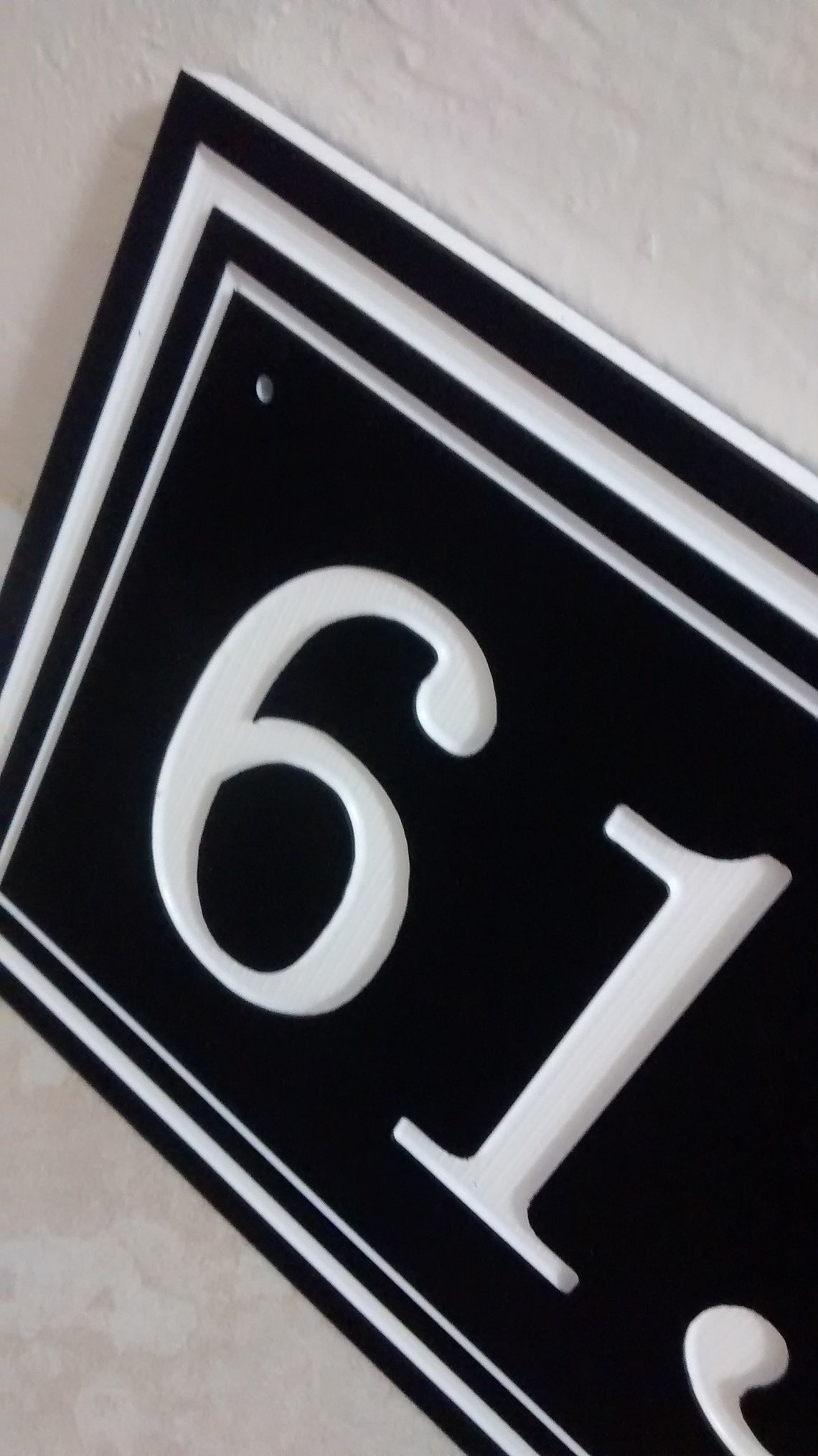 House Number House Number Plaque Address Sign House Number Etsy