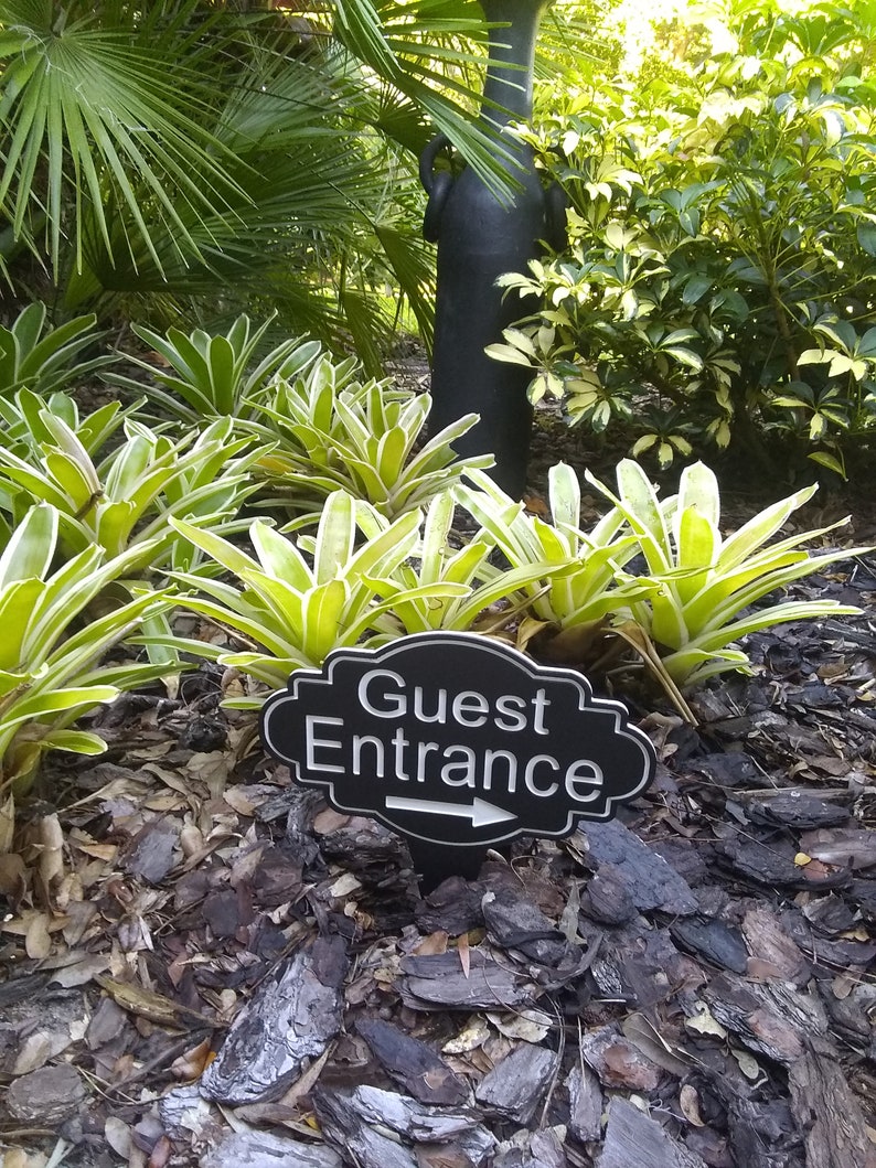 Guest Entrance Sign, Welcome Suite Guest Quarters, Airbnb Guest Room ...