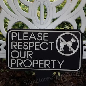 Pet, Dog Sign, Dog Pooping Sign, Dog Pee Sign, No Dog Pooping, Please Pick Up After Your Pet, Pet Sign, Weatherproof Sign, No Trespooping