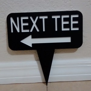 Golf Course Signs, Outdoor Sign Business, Weatherproof signs, Golf Course Carts Sign, Carts with Arrow, Maintenance Sign, Golf Tools, Signs