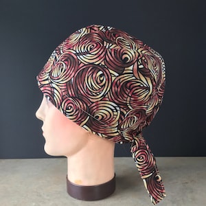 Scrub Cap, Surgical Cap, Nurse&#39;s Hat, Colourful Scrub Hat, Buttons Sewn On Option, Hospital Cap, Chemo Hat, Dental Hat, Cook&#39;s Hat