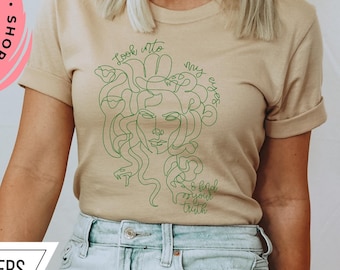 Medusa SVG PNG: Griechische Mythologie Gorgon Design (Digitaler Download)