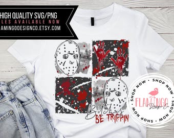 Freitag der 13. Shirt SVG - Halloweenmaske Grafik, Erwachsenen Humor (Digitale Datei)