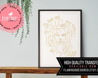 Medusa SVG PNG: Greek Mythology Gorgon Design (Digital Download)