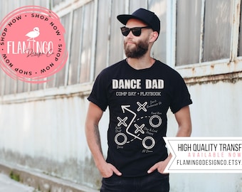 Dance Dad Playbook Design: DTF Sublimationstransfer (PNG, SVG)