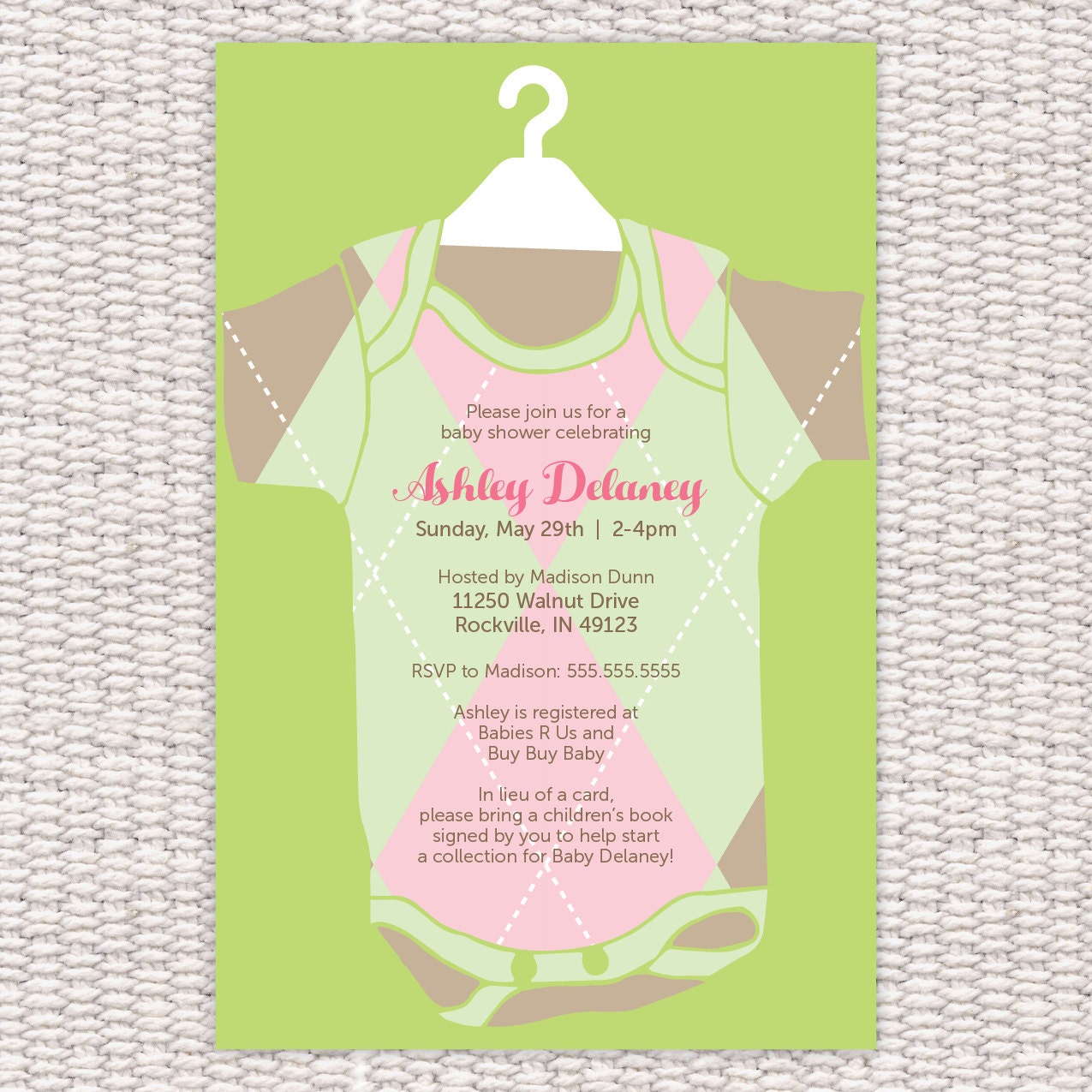 Adorable Onesie Baby Shower Invitation Personalized Just for You - Etsy
