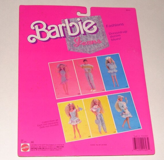 jeans barbie 1988