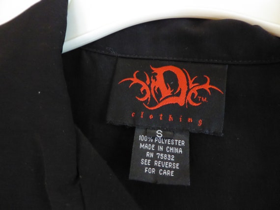 Vintage Men's Dragon Clothing Shirt Size S - image 3