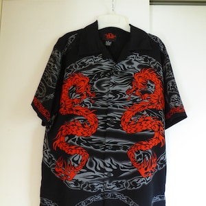 Vintage Men&#39;s Dragon Clothing Shirt Size S