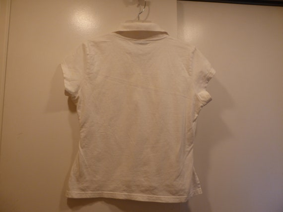 Vintage Ralph Lauren Polo Sport Womens SZ  L Whit… - image 3