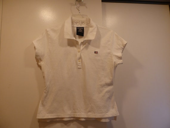 Vintage Ralph Lauren Polo Sport Womens SZ  L Whit… - image 1