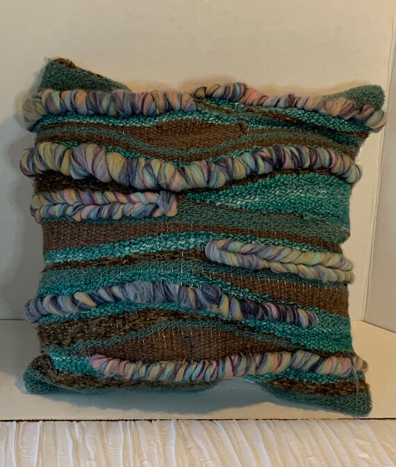 Pillow Cover Hand Woven 21 by 21 Inch Pillow Cover Etsy