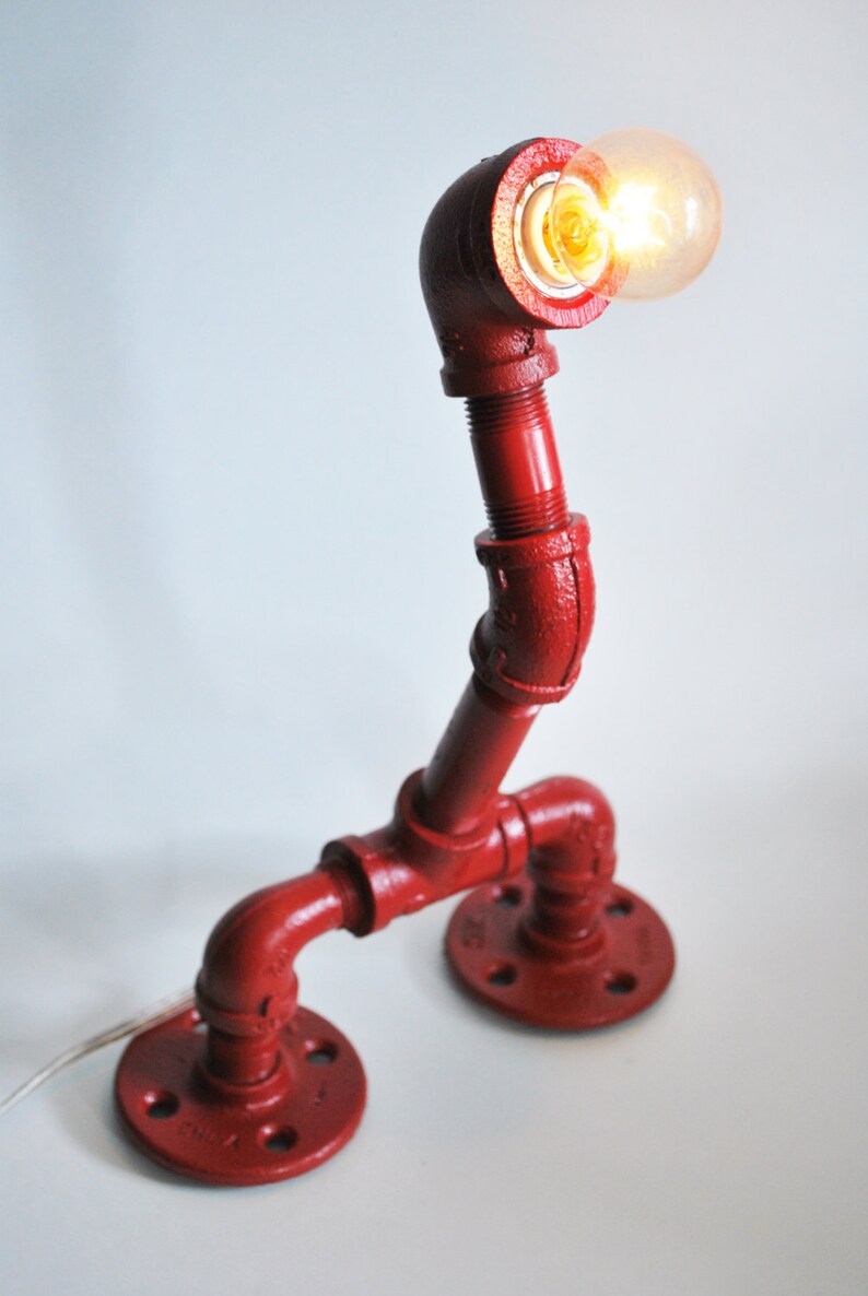 Robot Pipe Lamp Multiple Colors Available Etsy