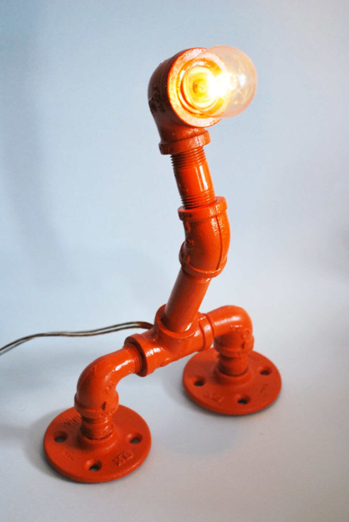 Robot Pipe Lamp Multiple Colors Available Etsy