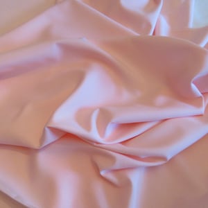 SALE ** Polyester Pongee Plüsch Futter Blush Farbe; 60 "breit Futterstoff; Schneiderei, Home dec Stoff; Preis pro 1 Yard