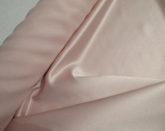 Duchess Satin Blush color; dull-finish satin, polyester for dressmaking; 60" wide; priced per 1 yard