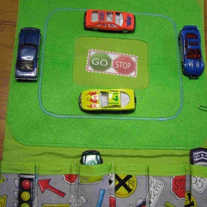 Large Hot Wheels Car Playmat
