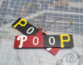 Christmas P00-nament - "P00P" ScoreBug Ornament!