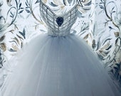 Bridal Centerpiece/Princess Ballerina TuTu Centerpiece, 23inch Wire Mannequin,Sweet16/Quinceañera, Princess Decoration