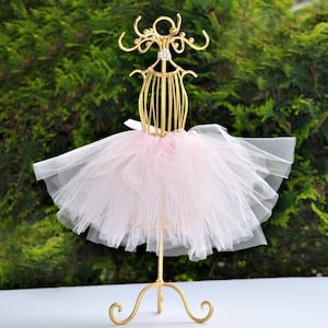 Gold Mini Tutu Centerpiece,BallerinaTuTu, Bridal Shower,Ballerina,BabyShower Centerpiece, Quinceañera, Christening, Communion Centerpiece