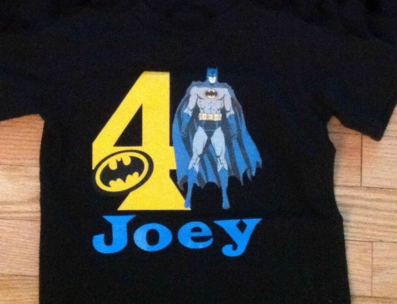batman party shirts