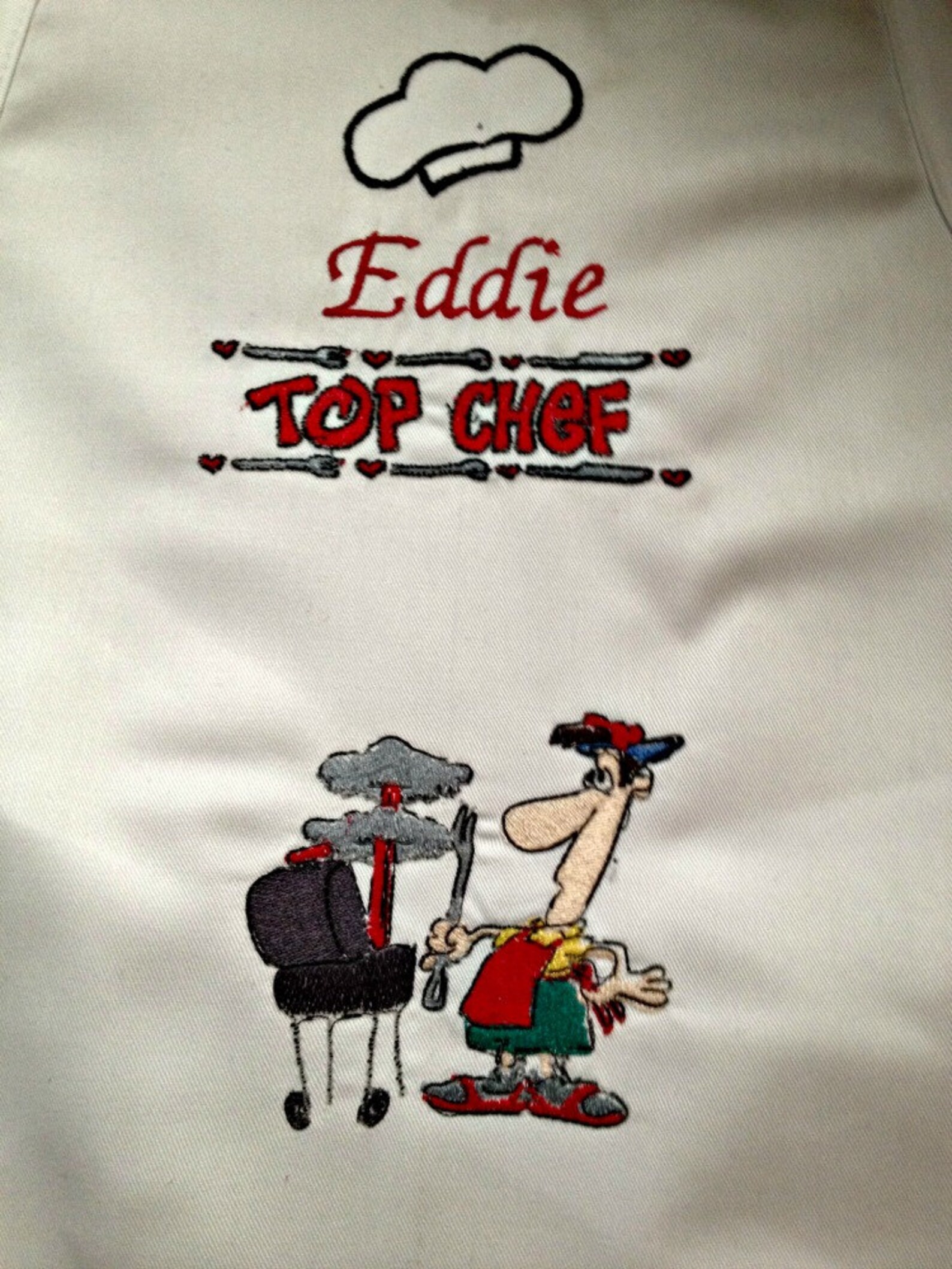 Personalized BBQ Apron for the Grill Master of the House Etsy