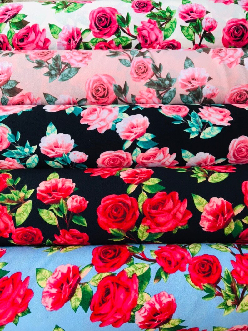 styles for flower crepe material