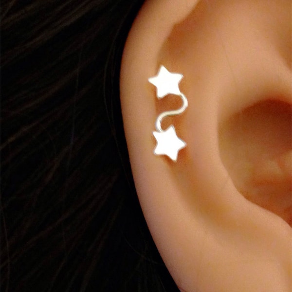 Kolczyk do chrząstki ze srebra próby 925, kolczyk do chrząstki, kolczyk do chrząstki