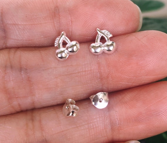 3 pezzi Orecchini a perno in argento sterling 925 con stella a otto