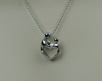 Edelstahl Halskette. Eternity Kette, Charm Kette, Paar Kette