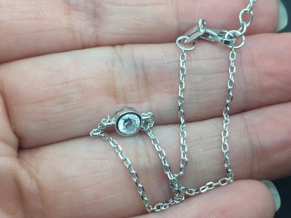 SILVER DESIGN MANY STONE BRACELET/ブレスレット Stunning Sterling Silver Bracelet With 4 Unique Geometric