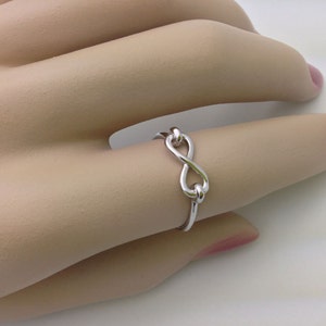 All Sterling silver Infinity Symbol Ring Sterling Silver Infinity Ring