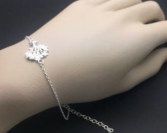 All Sterling Silver - family tree bracelet, Celebrity inspired bracelet, trendy bracelet, Tree of Life Jewellery,  nature lover bracelet