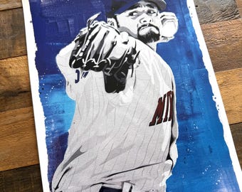 Impression Johan Santana - Jumeaux du Minnesota