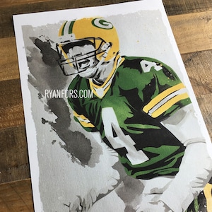 Brett Favre Green Bay Packers - Print