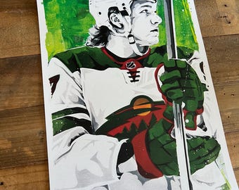 Impression sauvage du Minnesota Kirill Kaprizov
