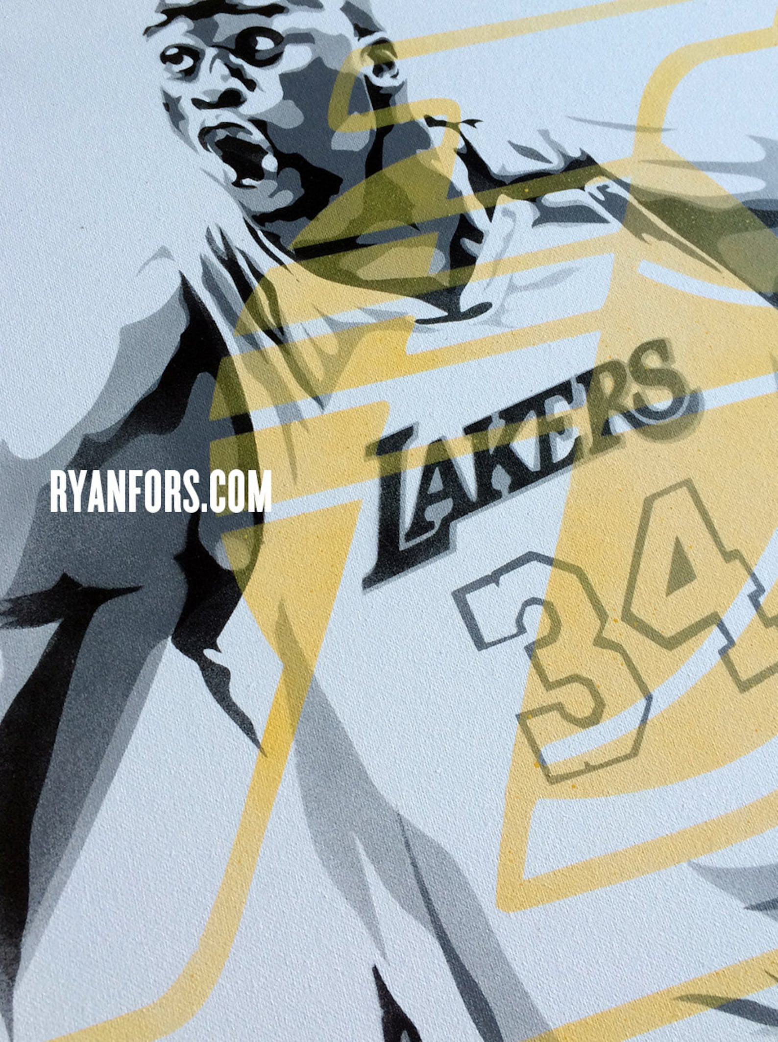 Shaquille O'neal Painting - Etsy