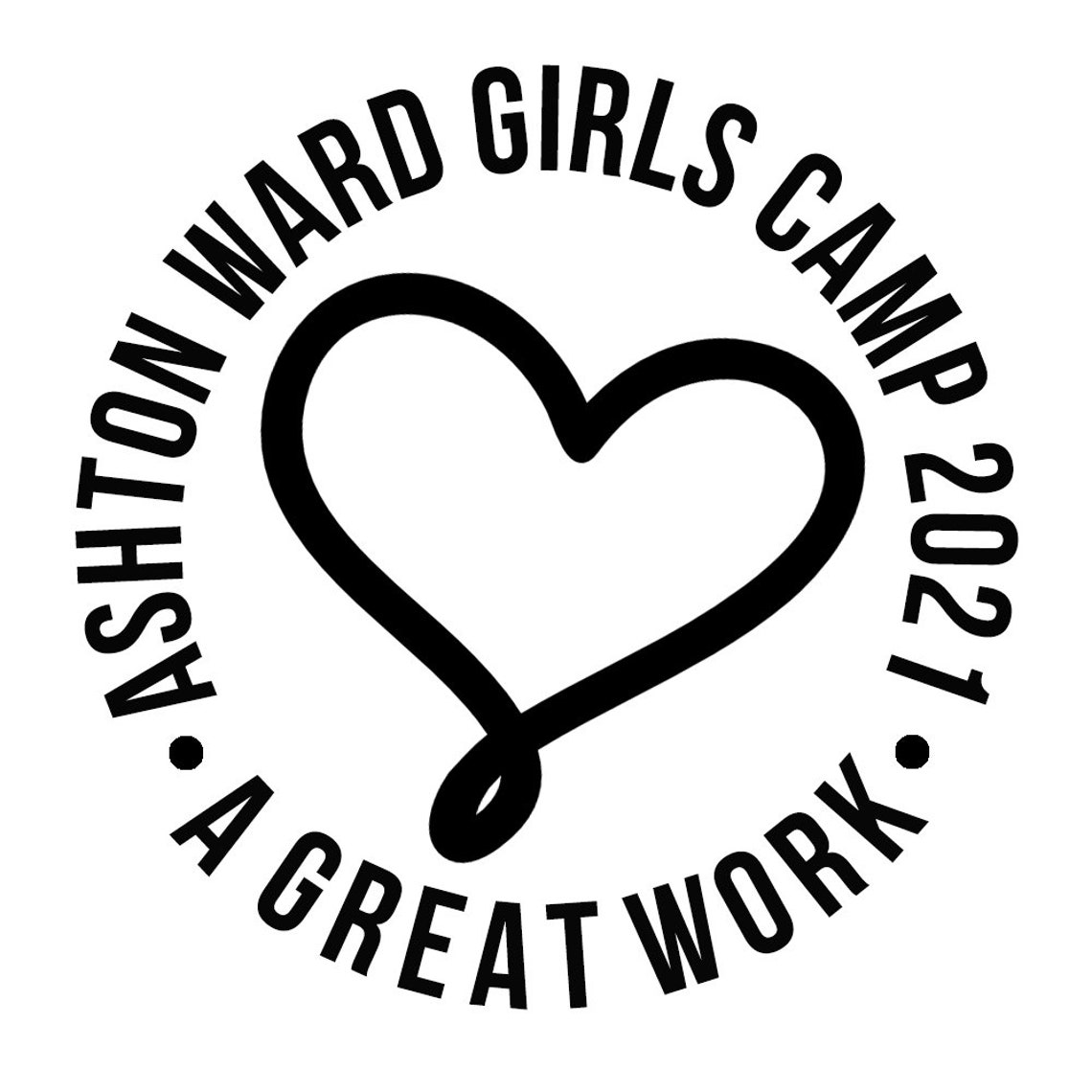 Girls Camp Tshirt Design Logo Set Etsy