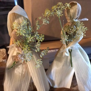 OOAK corn  husk dolls