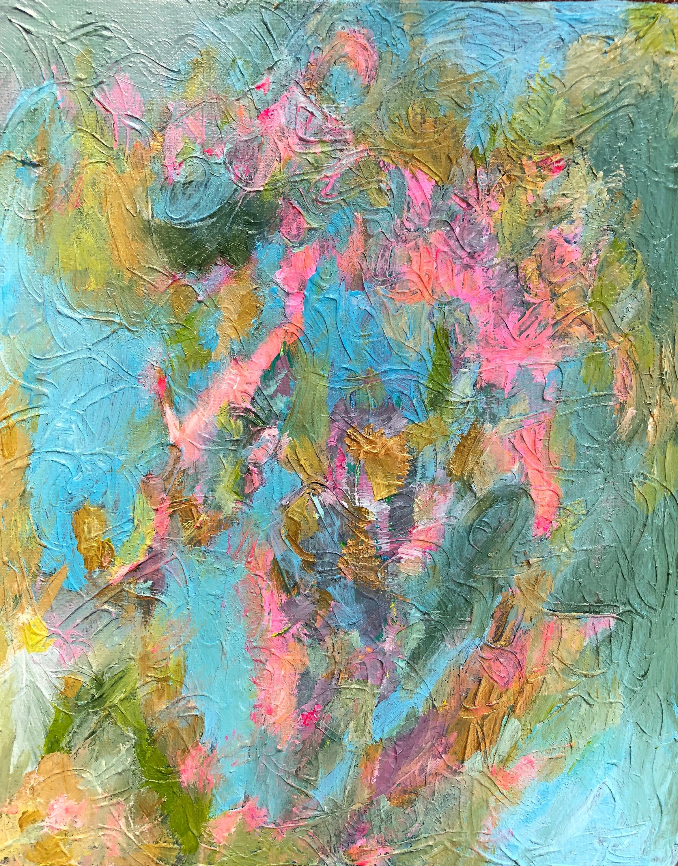 Abstract Painting Original Small Canvas Modern Fine Art Wall Decor