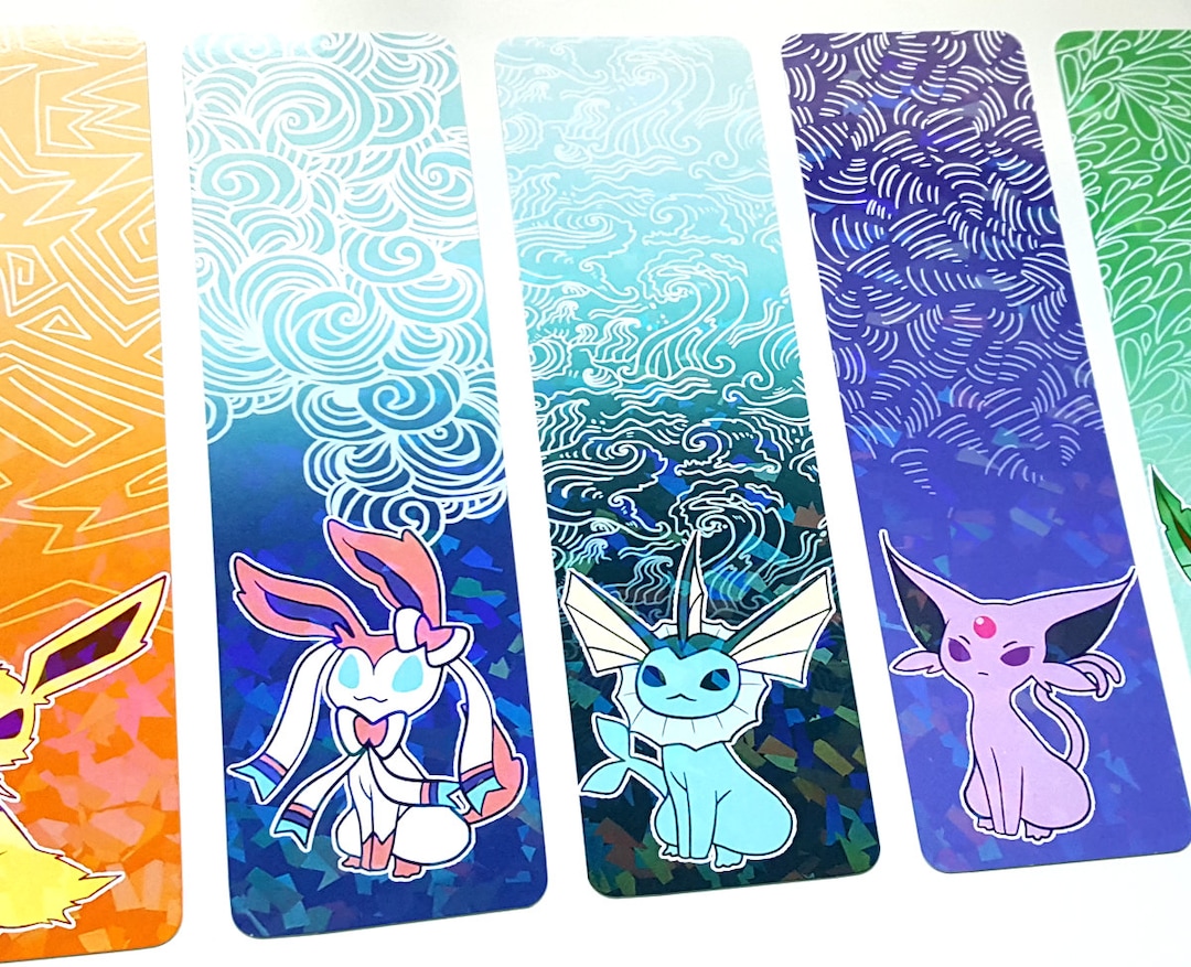 Holo Eeveelution Bookmarks **NEW EEVEE** - Etsy