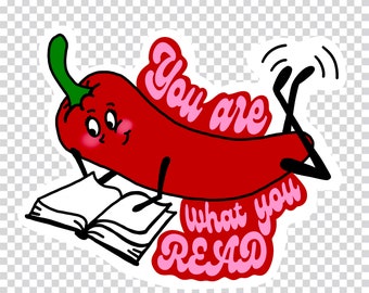 Book Journal Digital Sticker | Spicy Book Lover Digital Art | Funny Spicy Digital Download | Cute Book Girly Digital Sticker