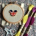 Disney Needle Minder - Mickey Mouse - Mickey Mouse Ears - Union Jack - Disney Classic - Cute - Nerdy Modern - Cross Stitch