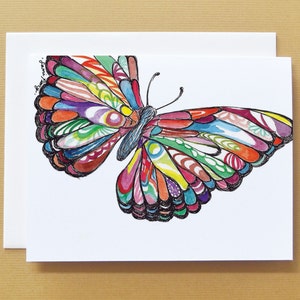Butterfly Watercolor Card