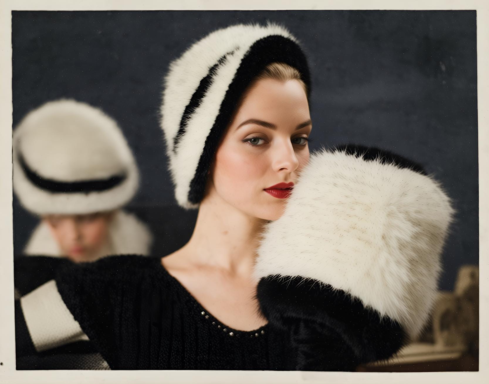 Vintage Angora Hat - Etsy