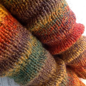 PRE-ORDER Autumn Hand-Knitted Chunky Leg Warmers image 3