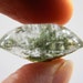 Natural chlorite quartz cabochon, green quartz, quartz with chlorite, natural stone cabochon ring natural quartz small cabochon oval
