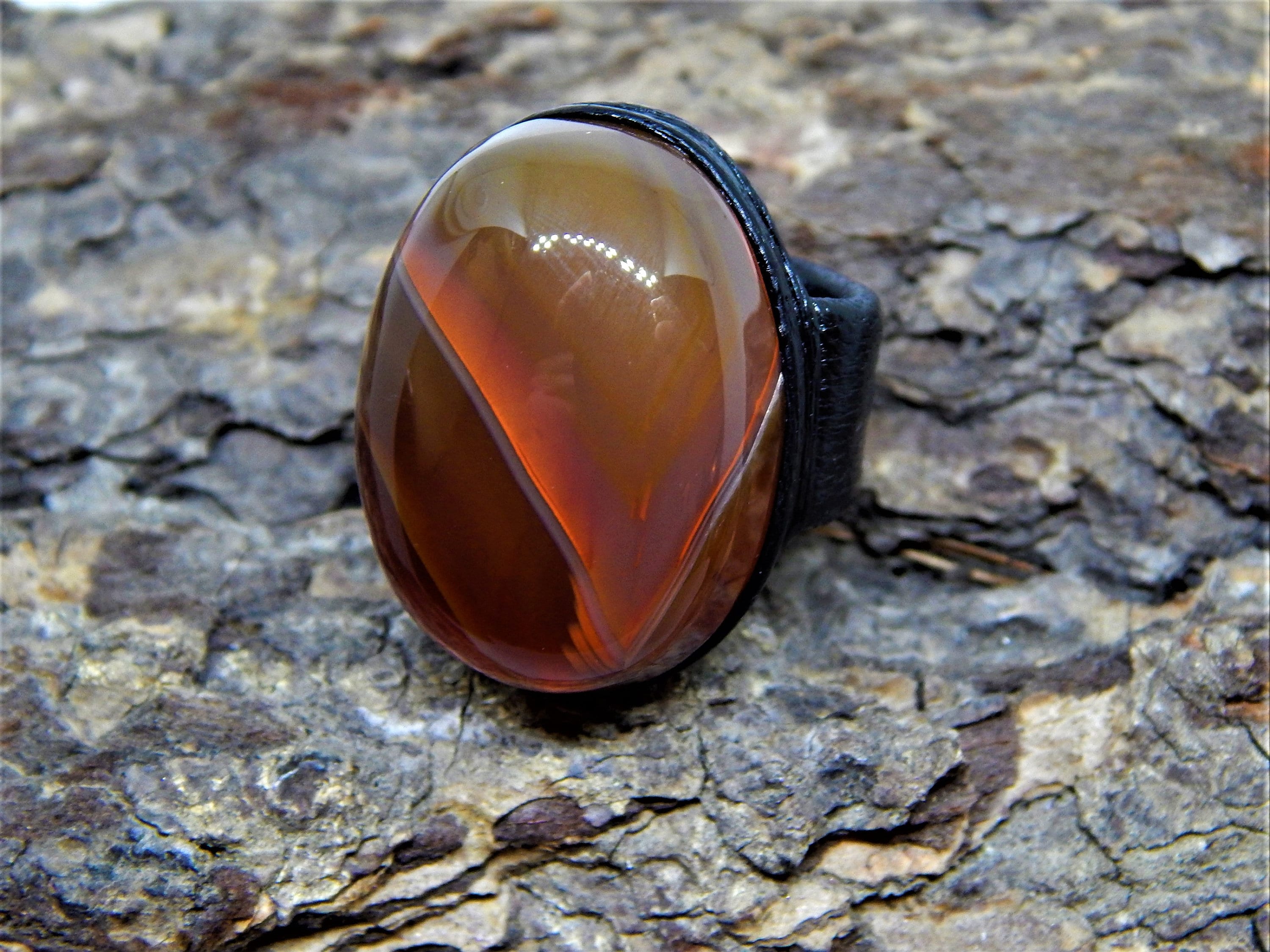 Roma Antica Bronzo Anello Con Una Pietra Preziosa Corniola - Catawiki - Foto 9